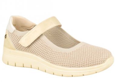 Πάνινα παπούτσια | Ανατομικά | Amarpies | AMD30035 | Μπεζ - Amarpies - 